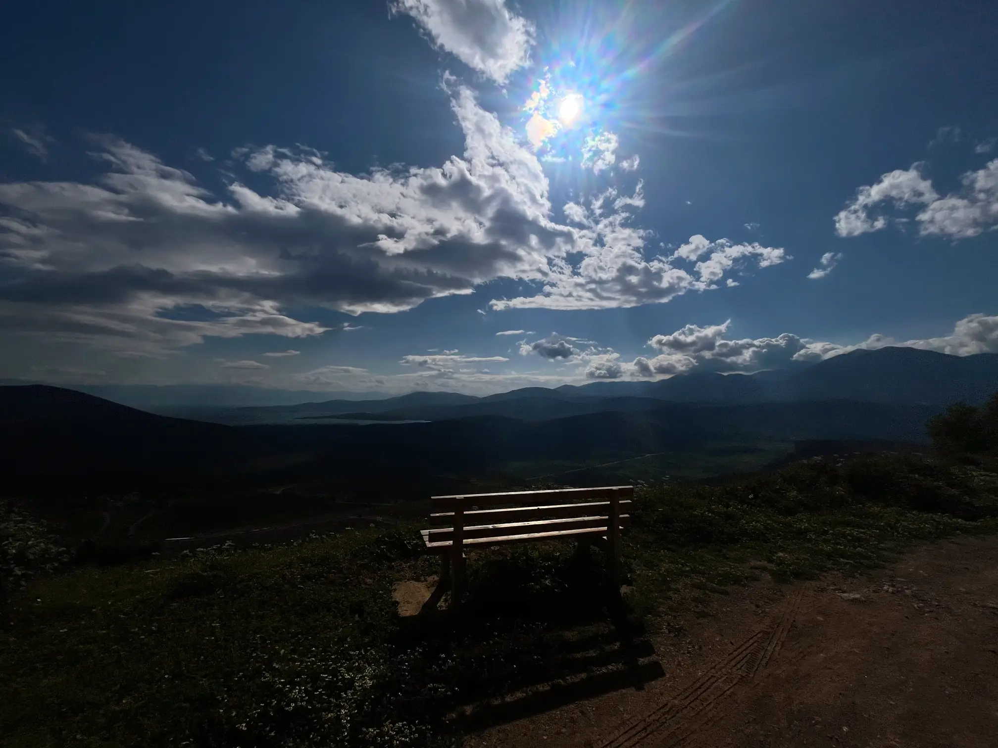 A bench with a nice view