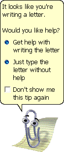 The pain. Microsoft Clippy Assistant